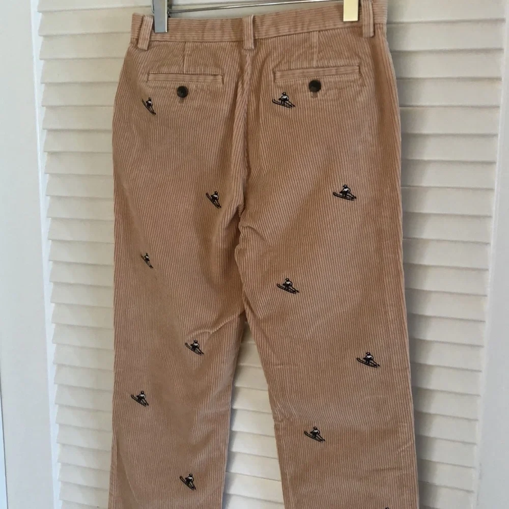 Brooks Brothers Preppy Corduroy Pants w/ embroidery - Picture 7 of 7